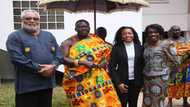 Asantehene Otumfuo Osei Tutu II storms the home of Rawlings in Accra