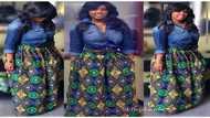 Latest skirt and top styles in Ghana