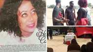 PHOTOS: Sad scenes from burial of late Ghanaian actress, Gifty Temeng