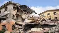 Family Escapes Death Following Collapse Of Church Building At Awoshie