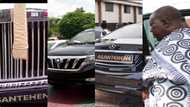 These are the classy and expensive cars that convey Otumfuor Osei Tutu II around town (Photos)