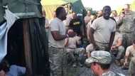Wow! Ghanaians soldiers in US Army perform "Jama" songs for colleagues (photos, video)