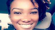 Revealed: Ebony's 'innocent' look before starting dreadlocks for her music career (photo)