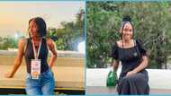 Netizens advice young Ghanaian lady as she starts her national service: “Go put in your all”