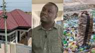 Nelson Boateng: Ghanaian innovator builds house with plastic waste, speaks in video