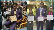 Nana Kwame Kyeretwie: Otumfuo's young son wins award at a Harvard conference in Kenya (Photos)