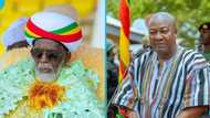 President Mahama celebrates Sheikh Osman Sharubutu on his 106th birthday