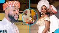 Davido effortlessly speaks Twi as he meets Ghhyper at his wedding, video stirs reactions