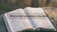 What is faith according to the bible?