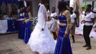 Bride causes stir; warns maid of honour not to dance more than her or she will slap her (Video)