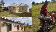 Hardworking woman dumped by hubby builds beautiful home, rentals after hustling as 'okada' rider
