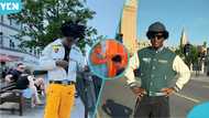 From carrying loads to London: Opoku Bilson's UK trip with Dr Likee leaves mum in tears