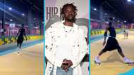 Black Sherif flaunts rollerskating skills in video, peeps concerned about his safety