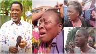 TB Joshua: Emotional photos and video show widows and mourners at SCOAN weeping