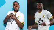 Black Stars boosted as Kudus and Issahaku arrive in Morocco with steeze and style