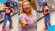 Rihanna: Agradaa's daughter joins Shoulder challenge after pleading for mum's release
