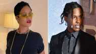 Rihanna and A$AP Rocky turn heads at met gala with high fashion Balenciaga couture outfits