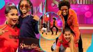 Afronita and Abigail of Talented Kidz fame beat Nana Ama McBrown in a dance competition on Onua Showtime; Netizens react