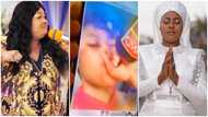 'Heartbroken' Joyce Blessing gulps full bottle alcohol as man she left her husband for ditches her, video drops