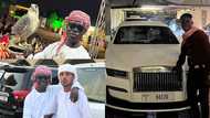 'World billionaire' Oliver Kahn The Ship Dealer flaunts Rolls Royce as he celebrates Easter in Dubai, photos drop