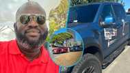 Accra to London road trip: Meet Ebenezer Kwadwo Saka Addo-Mensah, the luxurious Ford Raptor driver