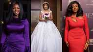 Ghanian actress Yvonne Okoro stuns the world; shares stunning wedding photo