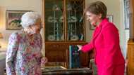 Queen Elizabeth II meets Scotland's leader after referendum announcement