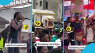 Stonebwoy buys Gh₵30 bofrot for large crowd during performance at Easter concert in Ejisu