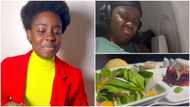 DJ Switch weeps as she gets served strange beef meal in hilarious video