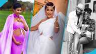 Nana Ama McBrown speaks as news of Selly Galley and Praye Tiatia welcoming twins go viral: "The prophecy came true"