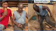 76-year-old Ghanaian broommaker inspires many with his hard work: "I sell one broom for GH¢12"