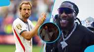 Harry Kane spotted with his 'favourite artist' Burna Boy at a club as speculation soars, video emerges