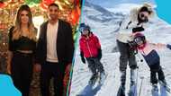 Alexander Djiku Sends Wife and Children Skiing at Expensive Resort as Birthday Present