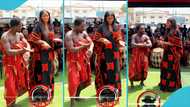 Ibrahim Mahama's daughter Nafi Mahama flaunts impressive Adowa moves at a funeral in a resurfaced video