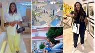 Jackie Appiah, McBrown and other Ghanaian celebs whose magnificent mansions in 2022 got fans in awe (Videos)