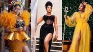 Forever young - Fans say as 42-year-old Mzbel flaunts toned legs in beautiful see-through dress