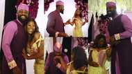 Beautiful 'wedding' video of Salma Mumin and Elikem Kumordzie; fans react in surprise