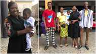 Regina Asamoah: Kind GH journalist reunites missing boy with his family; photos stir emotions