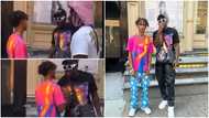 Medikal Meets Jayden Smith, Son Of Will Smith In New York; Shows excitement In Video