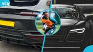 A peek at Semenyo’s $220k Audi R8 and $270K Lamborghini Urus S (pictures)
