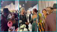 Lovely scenes as McBrown meets Despite, Fadda Dickson at wedding reception of Ofor Sarpong's daughter