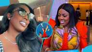Nana Aba Anamoah honoured as she represents Ghana at prominent event abroad, fans praise her
