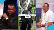 Chairman Wontumi excited as he rides beautiful train in the UK