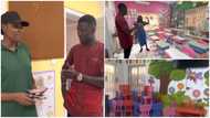 Kwaku Manu visits Yvonne Nelson's new school in East Legon Hills and tours the property