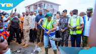 “We’re all involved in building our motherland”: Mahama and Jane Naana storm Accra in cleaning gear