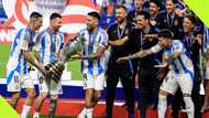 Lionel Messi melts hearts as he invites Di Maria, Otamendi to lift Copa América trophy: Video