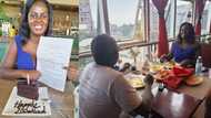 Woman celebrates her divorce after 6 years of separation, shares photos of last meal with ex-Husband