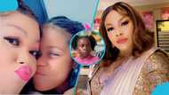 Nana Agradaa’s daughter Rihanna looks transformed and sad as she appears at event without her mother, video