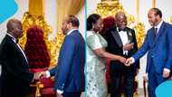 Otumfuo Osei Tutu II gifts 22-karat gold chain to King Mswati III