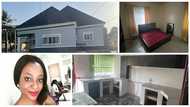 Money no be problem: Lady makes it big, builds house for parents, photos of mansion go viral; many react